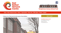 Desktop Screenshot of eastbelfastnetworkcentre.org